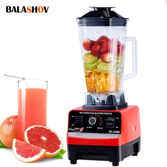 Sılver Crest Blender Profesyonel Bar Cafe Karıştırıcı Meyve Sebze Öğütücü 4500W