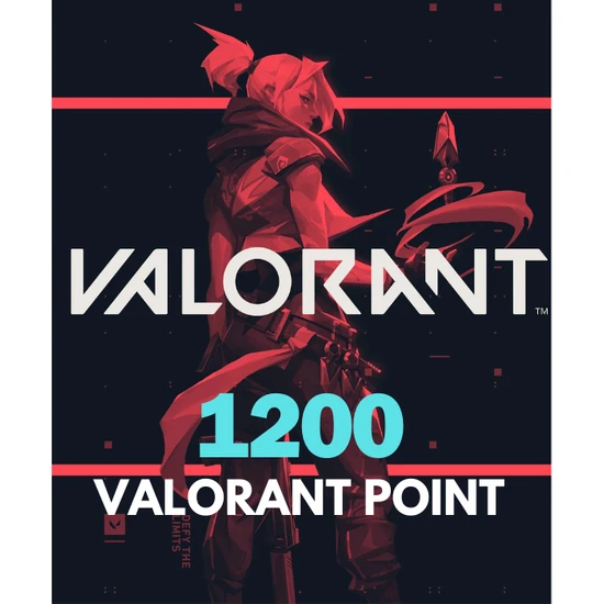 Riot Games Epinyükle Valorant 1200 Vpoints