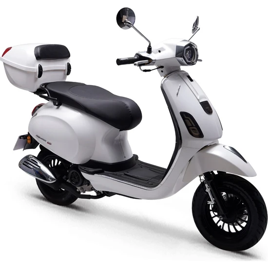 Rks Azure 50 Pro Motosiklet Beyaz