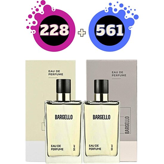 Bargello 228 Edp Oriental 50 ml Kadın Parfüm + 561 Edp Fresh 50 ml Erkek Parfüm Seti