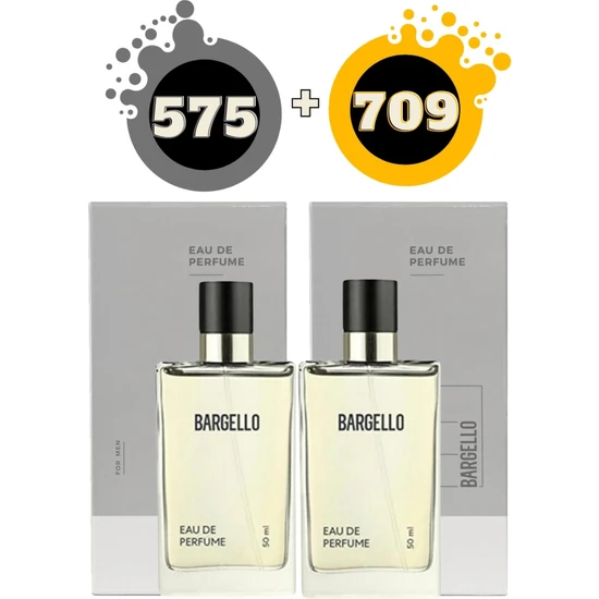 Bargello 575 Edp + 709 Edp Erkek Parfüm Seti