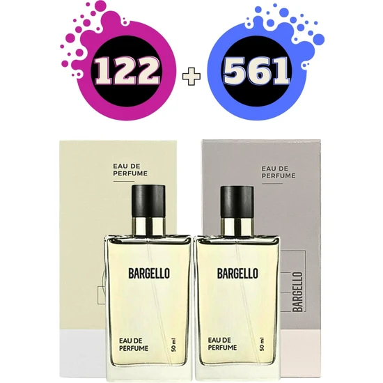 Bargello 122 Edp Oriental 50 ml Kadın Parfüm + 561 Edp Fresh 50 ml Erkek Parfüm Seti