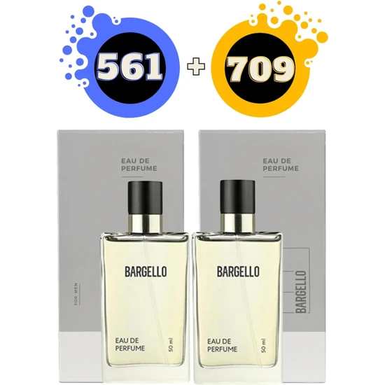 Bargello 561 Edp Fresh 50 ml + 709 Edp Oriental 50 ml Erkek Parfüm Seti