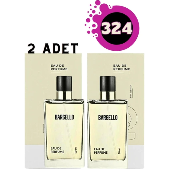 Bargello 324 Oriental Edp 50 ml Kadın Parfüm 2 Adet