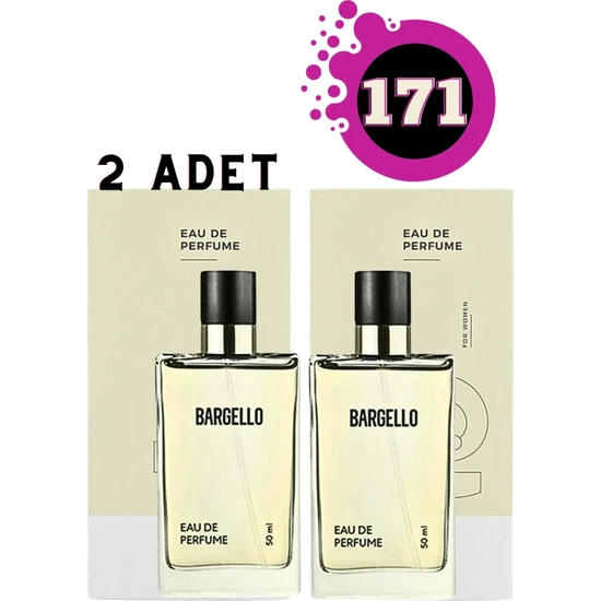 Bargello 171 Floral Edp 50 ml Kadın Parfüm 2 Adet