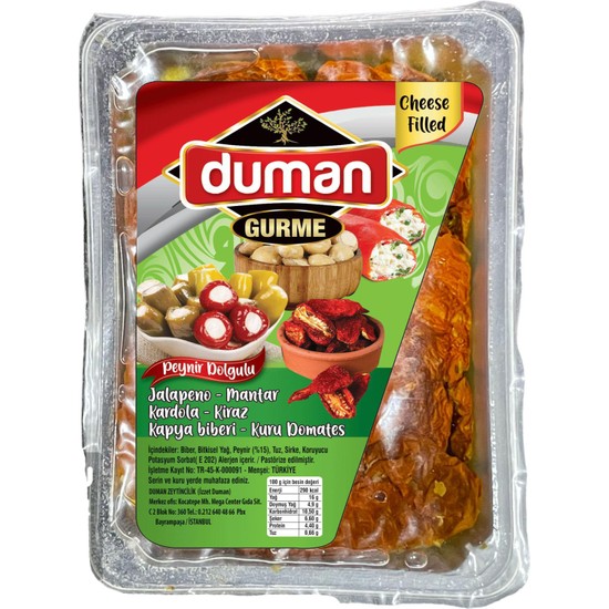 Duman Gurme Birinci Kalite Kuru Domates Vakum 200 Gr Fiyatı