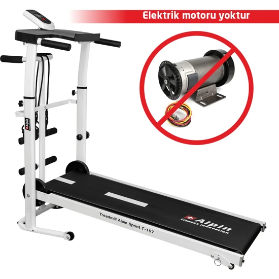 Alpin Fit Sprint T-157 Mekanik Koşu Bandı