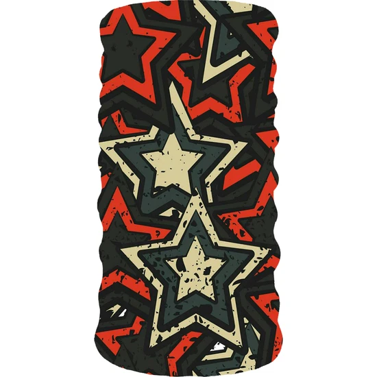 Motofox Renkli Motosiklet Bandana Buff Baf Boyunluk