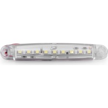 Ahmet Otomotiv 9 Ledli Parmak LED Lamba Beyaz 12-24 Volt