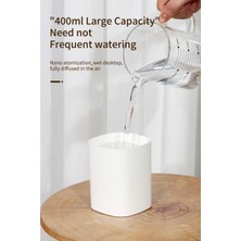 Heny H2O Humidifier 400 ml Ulrasonik Hava Nemlendirici Buhar Makinesi ve Aroma Difüzörü H2O 4507