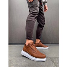 Shoecide Yüksek Taban Günlük Ayakkabı 040 Taba