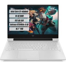 Hp Victus 16-R1077NT Intel Core I5 14500HX 16 GB 512 GB SSD RTX4050-6GB Freedos 16.1" Fhd 144 Hz Taşınabilir Bilgisayar 9J278EA