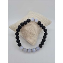 Doğal Taş Dünyası Sertifikalı Oniks Doğal Taş Bileklik