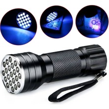 Guangdong Spirit Yfashion 21LED Uv Yanıp Sönen Uv Lamba Üstün Lamba Yuvası Menekşe Ray Orchlight Kamp Tırmanma (Yurt Dışından)