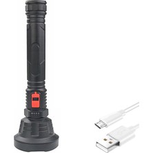 Guangdong Spirit LED El Feneri Torch USB Şarj Edilebilir Dış Mekan Su Geçirmez Lamba (Yurt Dışından)