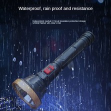 Guangdong Spirit LED El Feneri Torch USB Şarj Edilebilir Dış Mekan Su Geçirmez Lamba (Yurt Dışından)