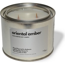 Basement : Kokulu Soya Mum : 600 gr : Oriental Amber