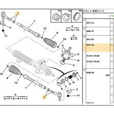 Delphi Rotbaşı Sağ 406 96- (DLPTA1670-381739)
