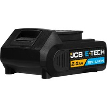 JCB 21-2060FC Lithium-Ion Batarya & Hızlı Şarj Cihazı Kiti - 18 V