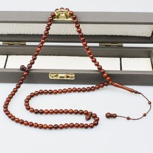 Tesbih Pasajı Kınalı Orta Boy Namaz Tesbihi 99 Kuka Tesbih (6 x 6 Mm) TP0016