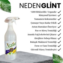 Glint 5 Lt + 2 x 1 Lt. %100 Bitkisel Banyo ve Mutfak Temizleyici Yağ Sökücü Kireç Çözücü Spreyi