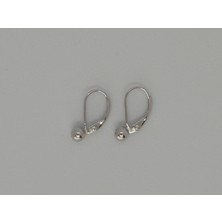 DC Gümüş Dcgümüş Damla Model Klipsli Gümüş 19 mm Küpe
