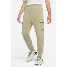 Nike Sportswear Fleece Cargo Pant Şardonlu Yeşil Eşofman Altı