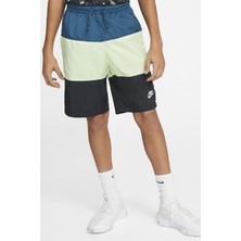 Nike Sportswear Unisex Genç Çocuk Renkli Dokuma Şort