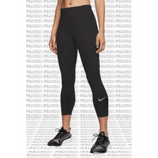 Nike Epic Lux Crop Leggings Buhar Bariyer Cepli Süper Toparlayıcı Tayt Siyah