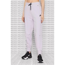 Nike Sportswear Tech Fleece Trousers Bol Kesim Kadın Lila Eşofman Altı