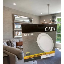 Cata 10 Adet 15 Watt Panel LED CT-5148 Günışığı Alüminyum Kasa