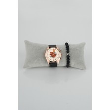 Stony Sanatsal Tasarım Model 4 Sade Kadran Kadın Kol Saati Bileklik Hediye