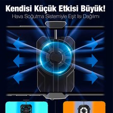 Kamardey Fl-A2 Hava Soğutmalı Cep Telefon Soğutma Fanı Radyatör Soğutucu