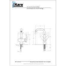 Kare Optimum Mix Lavabo Bataryası Kısa Borulu