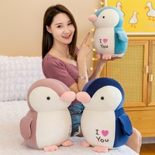 Muchen Aşk Penguen Peluş Oyuncak Bebek (Yurt Dışından)