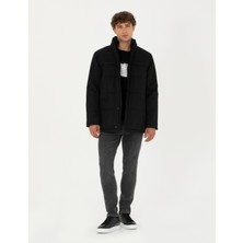 Pierre Cardin Erkek Siyah Şişme Mont 50275485-VR046