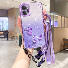 Xshop Motorola Moto G Power 5g Strap Rhinestone Glitter Telefon Kılıfı (Yurt Dışından)