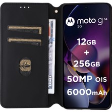 Xshop Motorola Moto G54 5g / G54 Power Cüzdanı Manyetik Kapanış Telefon Kılıfı (Yurt Dışından)