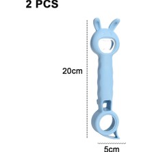 Ycate 2 Adet 4'ü 1 Arada Çok Fonksiyonlu Şişe Açacağı-Iskandinav Mavisi (Yurt Dışından)