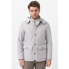 White Stone Bello 7777 Slim Fit Soft Shell Kaban Taş