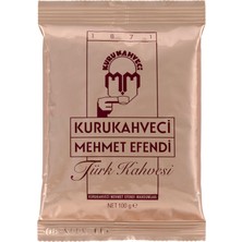 Mehmet Efendi Kurukahveci Mehmet Efendi 100 gr x 10 Adet ve The Whirl Çekilmiş Türk Kahvesi 250 gr