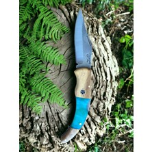 Hayta Çakı Outdoor Piknik Çakısı Kamp Bıçak Bıçağı Çakısı Mutfak Bıçak Kılıflı El Yapımı