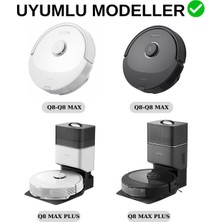 robotyedek Roborock Q8 Max, Q8 Max Plus Uyumlu Yedek Mop ve Hepa Filtre-4 Parça