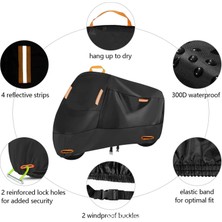 Yesper Scooter Bisiklet Dış Koruma M Için 210D Motosiklet Kapak Scooter Kapak (Yurt Dışından)