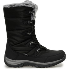 Lumberjack Lead 3pr Kışlık Su Geçirmez Kadın Outdoor Bot Siyah Düz Topuklu Rahat Yürüyüş