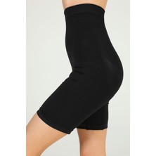 Julude Siyah Elite Life Kadın Bir Beden Incelten Dikişsiz Silikonlu Pusp Up Seamless Korse P-00006173