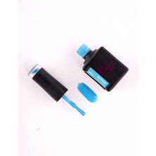 Piovere 6 Lı Set Kalıcı Oje (Pembe, Mavi, Neon Pembe, Açik Kahverengi, Rakı Beyaz, Simli Altın) 15ML