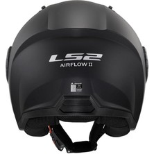 Ls2 Airflow 2 Mat Siyah Yarım Kask