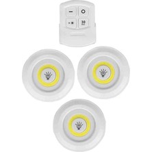 UZAKTAN KUMANDALI YAPIŞKANLI LED SPOT LAMBA WT-364