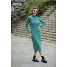 Butik Uzun Örme Elbise